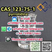 Nuotrauka High-Purity Pyrrolidine (CAS 123-75-1) for Organic Synthesis and Research Use, ≥99% Purity