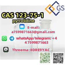 Nuotrauka Pyrrolidine (CAS 123-75-1) - 99% Pure, Ideal for Pharmaceutical and Chemical Applications
