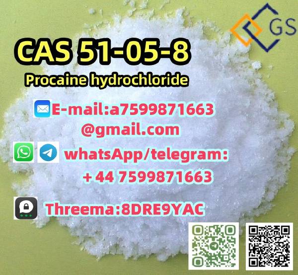 Nuotrauka 99% Pure Procaine Hydrochloride (CAS 51-05-8) for Medical and Research Applications