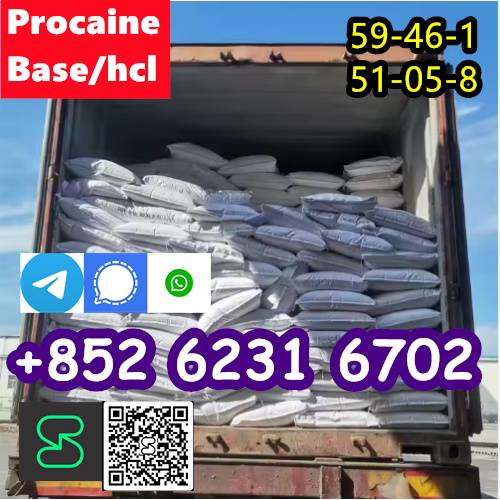 Skelbimas Procaine cas 59-46-1 Procaine hcl cas 51-05-8 china factory direct sale.