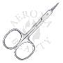 Padidinti Cuticle/Nail Scissors-Aerona Beauty skelbimo nuotrauka